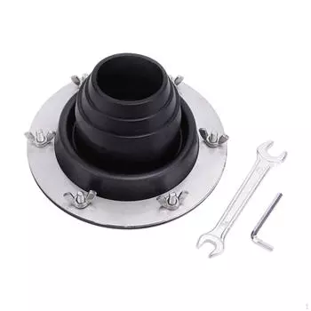 Крышка основания гнезда Rediva для дымохода Вентиляция Дымоходы чёрный