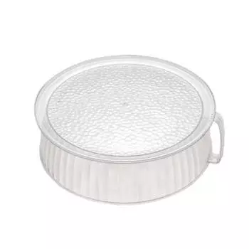 Крышка от брызг для микроволновой печи Прозрачная крышка Высокая термостойкость Крышка от брызг Не содержит БФА Защита для еды от москитов Многофункциональный кухонный инструмент