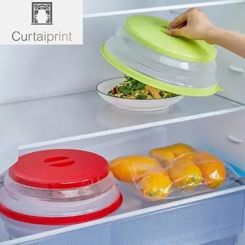 Крышка от брызг для микроволновой печи, складная крышка для пищевой тарелки, сушилка для посуды, микроволновая печь, брызгозащитная крышка, кухонная крышка для приготовления пищи светло-серый