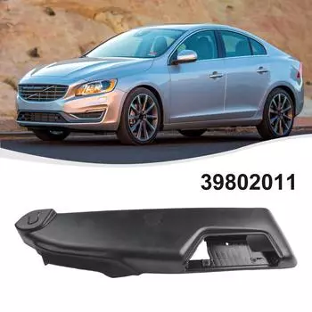 Крышка отделки автомобиля, панель переключателей сиденья, черная для Volvo Front Power Plug-and-play для Volvo S80 XC90 V70 S60, замена CHINA