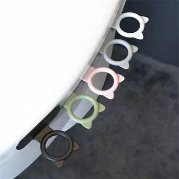 Крышка откидная, предпочтительный материал, простая установка, 5 цветов, диаметр 26 мм, бытовые предметы первой необходимости, ручка для крышки унитаза белый