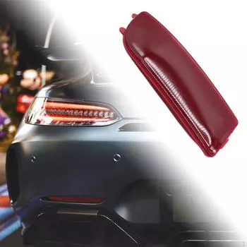 Крышка отражателя заднего буфера, 2E0945105 A906-826-0040 красная, простая в установке запасная часть