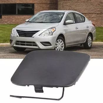 Крышка отверстия буксировочного крюка переднего бампера автомобиля 622A0-9KM0H подходит для Nissan Versa 2015-2019