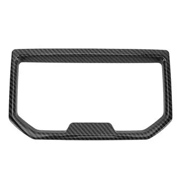 Крышка панели держателя стакана центральной консоли, декоративная рамка держателя стакана подлокотника из углеродного волокна для Tac