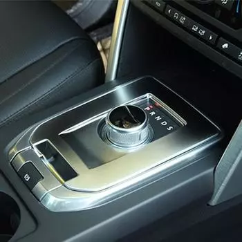 Крышка панели переключения передач салона автомобиля Отделка Cars Style с ABS Крышка панели переключения передач автомобиля Отделка