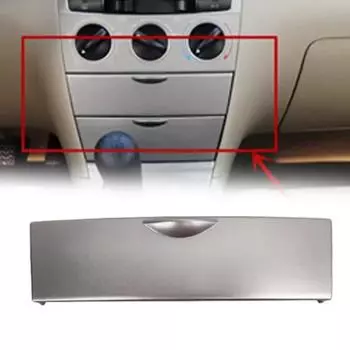 Крышка панели ящика для хранения центральной консоли 55520-02090 Для Toyota Для Corolla Для BYD Для F3 Для F3R Аксессуары для интерьера чёрный