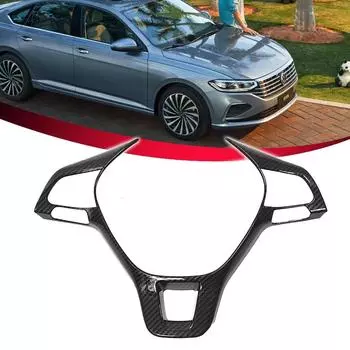 Крышка переключателя панели управления рулевого колеса автомобиля ABS с блестками для Volkswagen VW Golf 7 MK7 MK7.5 2013-2019 Аксессуары серебряный