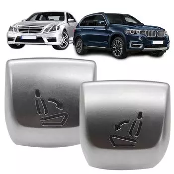 Крышка переключателя регулировки сиденья автомобиля 2059056611 Замена кнопки регулировки сиденья для Mercedes-Benz GLC C W205 W253 15-21 E 16-21 left