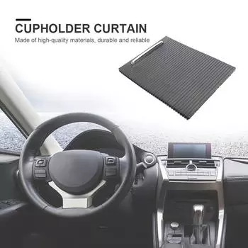 Крышка подлокотника для стакана для воды ABS PC TPU крышка для защиты от пыли черная для Volkswagen Passat 06-18 для VW 3C B6 B7 CC CHINA