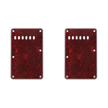 Крышка полости тремоло для гитары с 6 отверстиями для ST SQ (Красная черепаха)