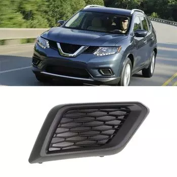 Крышка противотуманной фары передняя правая черная для Nissan Rogue 2014-2016 622564BA0A