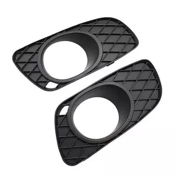 Крышка противотуманной фары, замена крышки противотуманной фары, установка черного материала ABS, простая установка для моделей автомобилей Smart CHINA