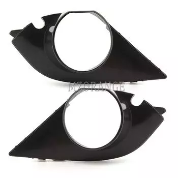 Крышка противотуманных фар Bazel Grilles Противотуманные фары Рамка лампы Крышки для BMW E60 E61 M Sport 2003-2009 525i 528i 530i 2004-2010 Двойное отверстие