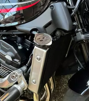 Крышка радиатора Mach9 Z900RS 2021-2025 Украшение мотоцикла Алюминиевый сплав Черный