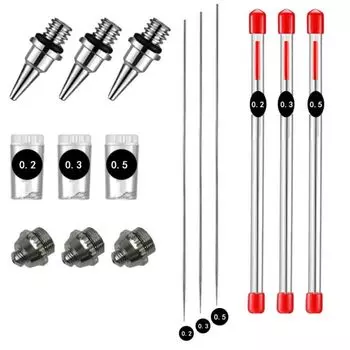 Крышка распылительной иглы для насадки аэрографа Крышка распылительной иглы для насадки аэрографа Крышка распылительной иглы для насадки аэрографа 0.5mm-Nozzle Cap