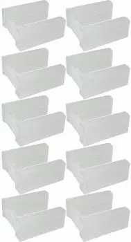 Крышка разъема переменного тока Audiophile 2 Pin Прозрачный (Набор 10)