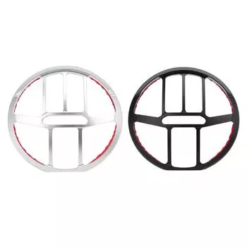 Крышка решетки фары мотоцикла из алюминиевого сплава, защитная крышка фары для GTS SUPER TECH 300 HPE Silver