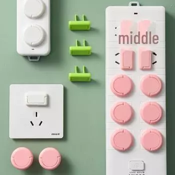 Крышка розетки с защитой от ударов и ручкой для безопасности детей: 3-фазная, 2-фазная защита