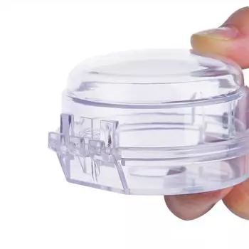 Крышка ручки газовой плиты, устойчивая к скольжению и пыли, защита переключателя духовки от детей для домашней кухни