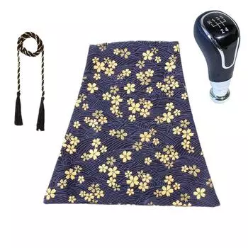 Крышка ручки переключения передач японского автомобиля, пылезащитный чехол для рычага переключения передач в японском стиле, защитная крышка для рычага переключения передач, украшение для рычага переключения передач