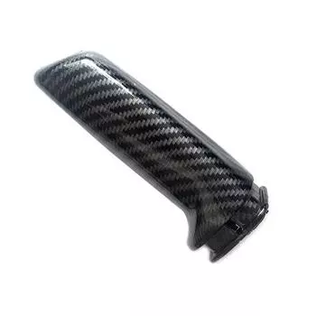 Крышка ручки ручного тормоза из углеродного волокна для BMW Universal E46 E90 E92 E60 E61 F20 F30 F22 Series чёрный
