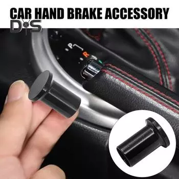 Крышка ручного тормоза автомобиля, алюминиевый сплав, универсальный внедорожник, кнопка отпускания ручного тормоза, крышка модификации автомобиля, замена чёрный