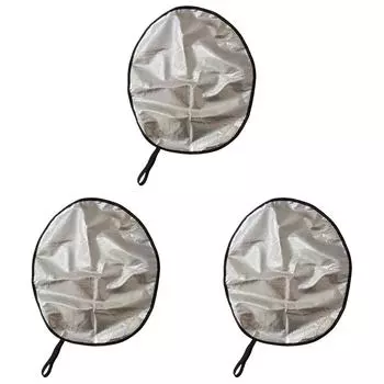 Крышка рулевого колеса Солнцезащитный козырек из алюминиевой фольги Автоматическая внутренняя защита для автомобиля внедорожника