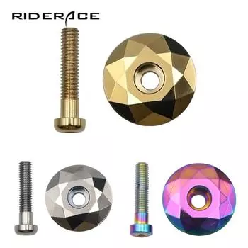 Крышка рулевой колонки для велосипеда, синяя, выжженная, для горного шоссейного велосипеда, верхняя крышка рулевой колонки с винтом для рулевой трубы вилки 28,6 мм, аксессуары для велоспорта золотой