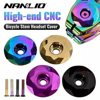 Крышка рулевой колонки для велосипеда, синяя, выжженная, для горного шоссейного велосипеда, верхняя крышка рулевой колонки с винтом для рулевой трубы вилки 28,6 мм, аксессуары для велоспорта чёрный