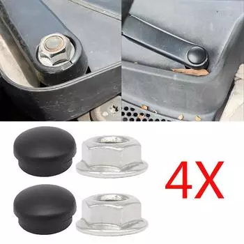 Крышка рычага стеклоочистителя переднего стекла автомобиля Болт Крышка коромысла Винт Гайка Для Vw Для Transporter Для Skoda Для Seat Комплект гаек для рычага стеклоочистителя 1X