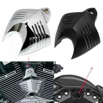 Крышка с рогом Cowbell, крышка с рогом для мотоцикла, для XL883 1200, сменный аксессуар для мотоцикла, алюминиевый чехол с рогом 1