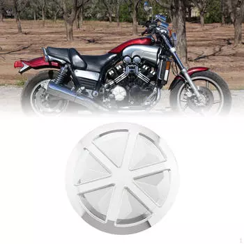 Крышка сцепления мотоцикла напрямую заменяет боковую защиту двигателя двигателя простая установка Silver