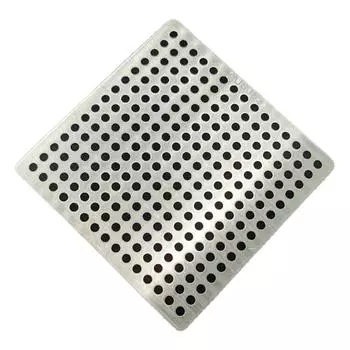 Крышка сливного отверстия для душа из нержавеющей стали, универсальная, легко моется и устанавливается, размер фильтра для волос для душа