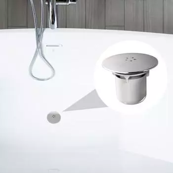 Крышка сливного отверстия для душа Yousheng Chrome Finish, простая установка, погружной стакан, быстрый слив, сменная крышка сифона по британскому стандарту белый