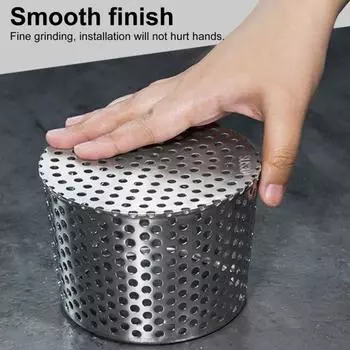 Крышка сливного отверстия из нержавеющей стали для пола, простая установка, заглушки для вентиляционных отверстий, крышка сливного отверстия из нержавеющей стали для подвала S