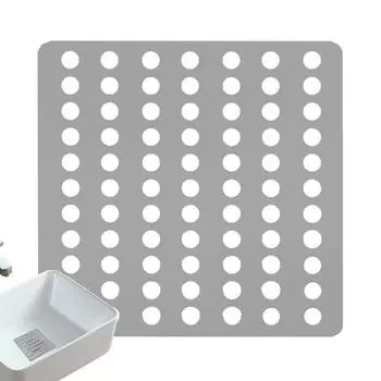 Крышка сливного отверстия из нержавеющей стали, сетчатая крышка для сливного отверстия в полу, квадратное сливное отверстие, ловушка для волос в душе, коврик для ванной комнаты, фильтр для кухонной раковины CHINA