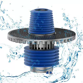 Крышка сливного отверстия стиральной машины для кухонной трубы ванной комнаты туалета 2 Way 10cm