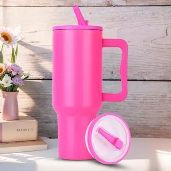 Крышка-соломинка для стакана 40 унций, сменная, с защитой от проливания, пылезащитная, с защитой от брызг, для кружек Stanley 40 унций, аксессуары темно-зеленого