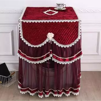 Крышка стиральной машины. Солнцезащитный чехол. Переднее отверстие. Полностью автоматический универсальный солнцезащитный ролик. Пылезащитный чехол. Frontdoor 60x60x85cm