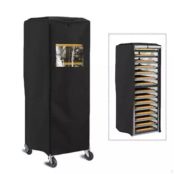 Крышка стойки для хлеба Противень для булочек Видимый прочный пылезащитный хлебопекарный одиночный пекарь