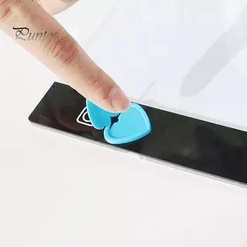 Крышка световой панели для алмазной живописи в форме сердца с коробкой для хранения, пластиковая, простая в установке, крышка питания для световой панели для художника розовый