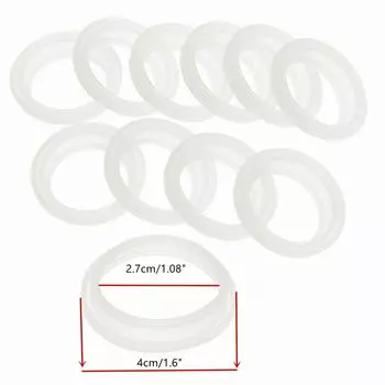 Крышка термостакана, силиконовая прокладка, крышки для уличных колб, прокладка для крышки вакуумной бутылки 4,5/5,2 см, кольцевые шайбы 1.8 inch