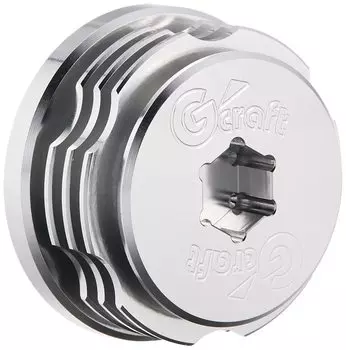 Крышка толкателя Gcraft Billet Big Fin Type 2 1 шт. 33105 Monkey/Gorilla серебряный