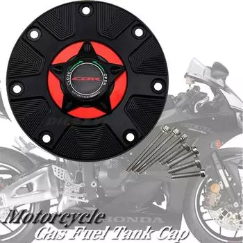 Крышка топливного бака для Honda HRC CBR600RR CBR1000RR CBR250R CBR600 650 500 F4i F4 CBR 900RR мотоцикла Quick Release серебряный