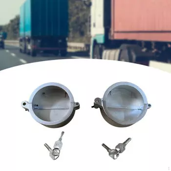 Крышка топливного бака для полуприцепа с замком, с 4 ключами, профессиональные высокопроизводительные запасные части для замены