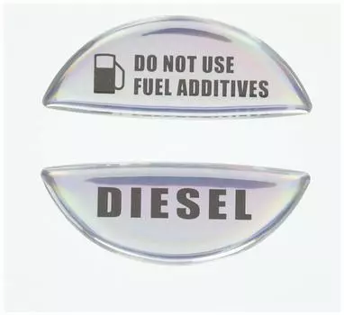 Крышка топливного бака HASEPRO Magical Carbon [Голографическая эмблема] (белый) Тойота/Лексус/Субару/Дайхатсу (Для Дизеля) HOFED-1WH