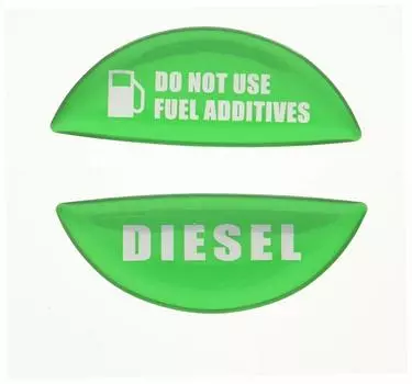 Крышка топливного бака HASEPRO Magical Carbon [Голографическая эмблема] (зеленый) Тойота/Лексус/Субару/Дайхатсу (Для Дизеля) HOFED-1GR