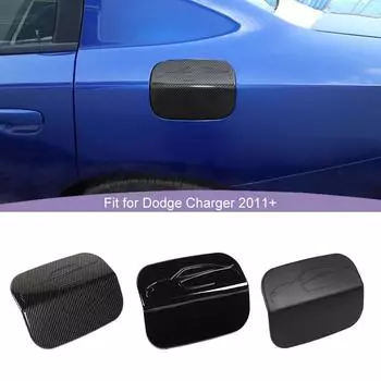 Крышка топливного бака, крышка масляного бака, украшение, подходит для Dodge Charger 2011 Up, внешние аксессуары для автомобиля чёрный