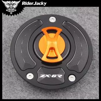 Крышка топливного бака мотоцикла без ключа для Kawasaki Ninja ZX-6R 636 ZX636R 2007-2018 2012 2013 2014 2015 2016 ZX6R ZX