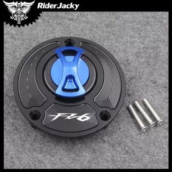 Крышка топливного бака мотоцикла без ключа для Yamaha FZ 6 FZ6 FAZER 2004-2011 2005 2006 2007 2008 2009 чёрный